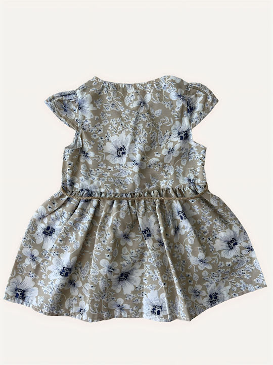 Kinderkleid Kurzärmelig Khaki