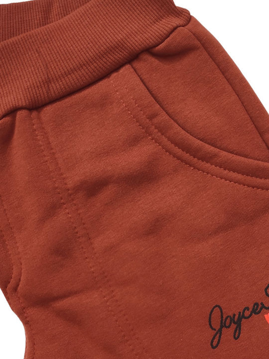 Joyce Kids Sweatpants Orange 1pcs