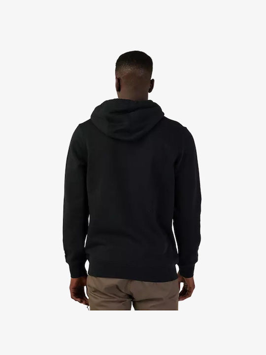 Fox Men's Sweatshirt with Hood Black