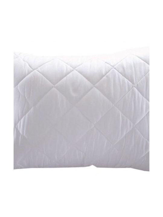 Viopros Καπιτονέ Pillow Protector Set Quilted White 35x65cm. 629184