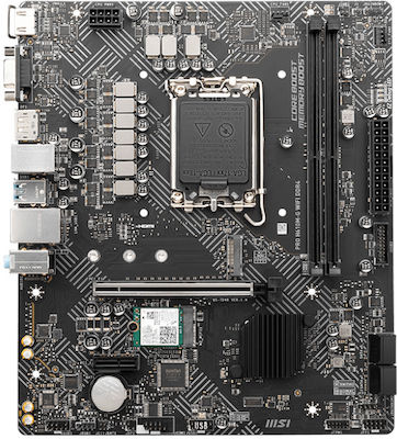 MSI Pro H610M-G WIFI DDR4 Mainboard Micro ATX mit Intel 1700 Sockel