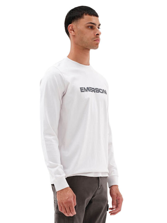 Emerson Herren Langarmshirt Weiß