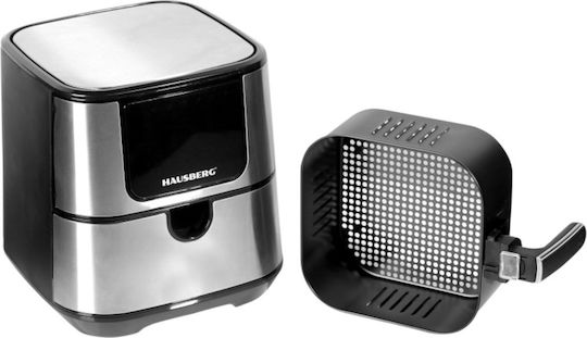 Hausberg Friteuză cu aer 5.2lt Argintiu HB2365