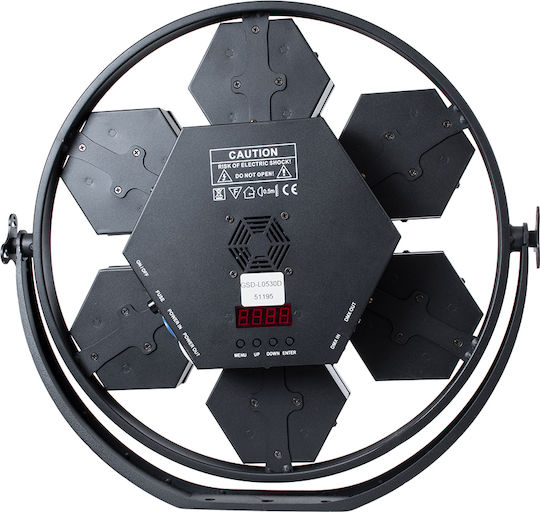 GloboStar Φωτορυθμικό Beam LED RGB