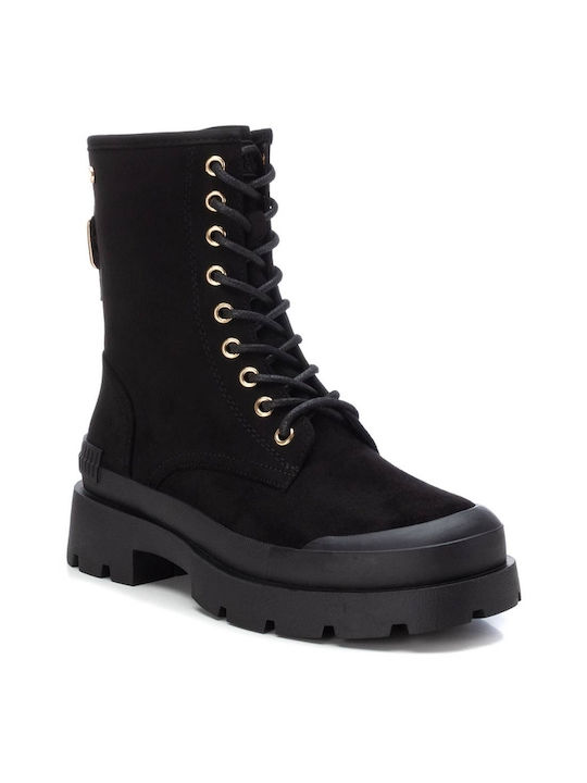 Xti Women's Combat Boots Black