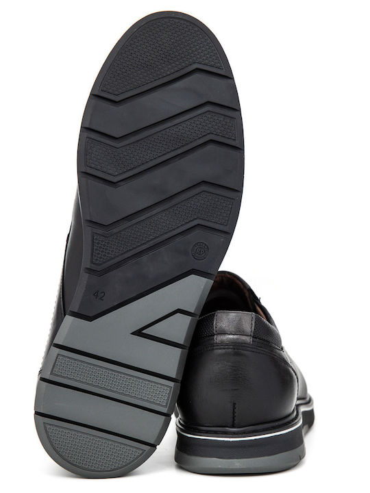 Men's Leather Casual Shoes Black