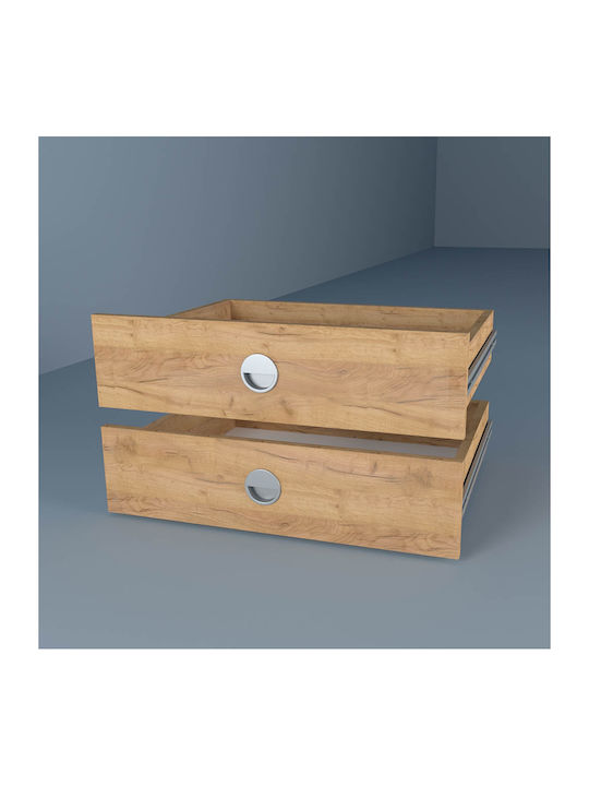 Alphab2b Wardrobe Drawer Made of Chipboard 43x60cm