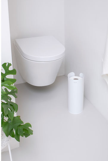 Brabantia Wandmontiert Papierhalter Kunststoff Weiß