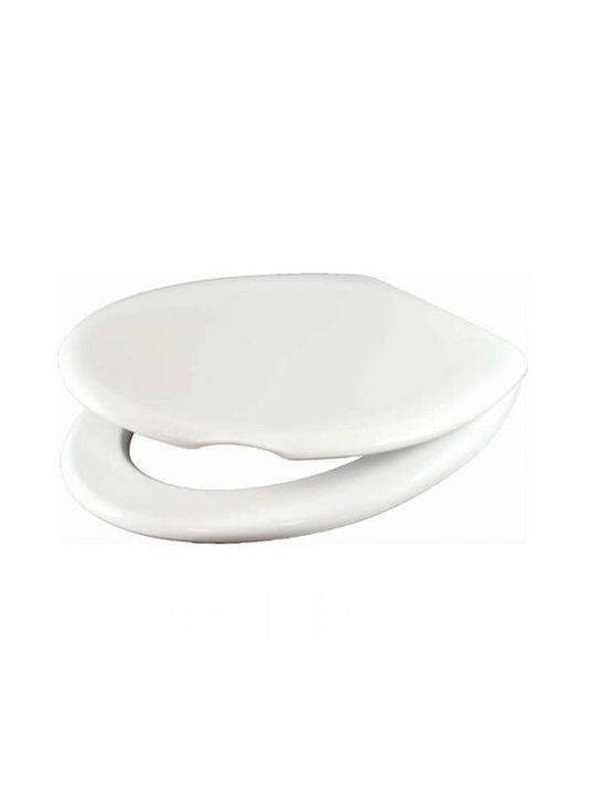 Duroplast Bakelite Toilet Seat White 44.5cm