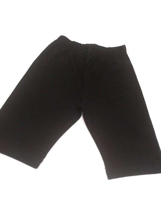 Star Kids Leggings pentru Copii Bicicletă Lung Negru