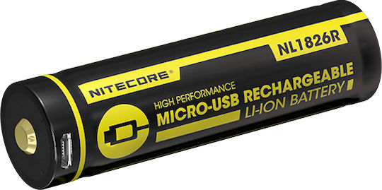 NiteCore NL1826R Презареждаща батерия 18650 Li-ion 2600mAh 3.6V 1бр