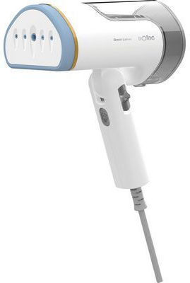 Solac Aparat de călcat cu abur pentru haine Mână 1200W cu rezervor 130ml Alb