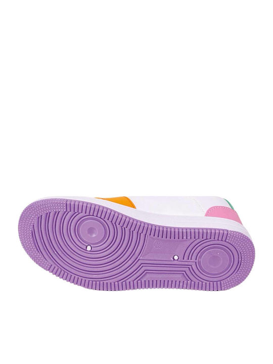 Disney Snoopy Παιδικά Sneakers Λευκά
