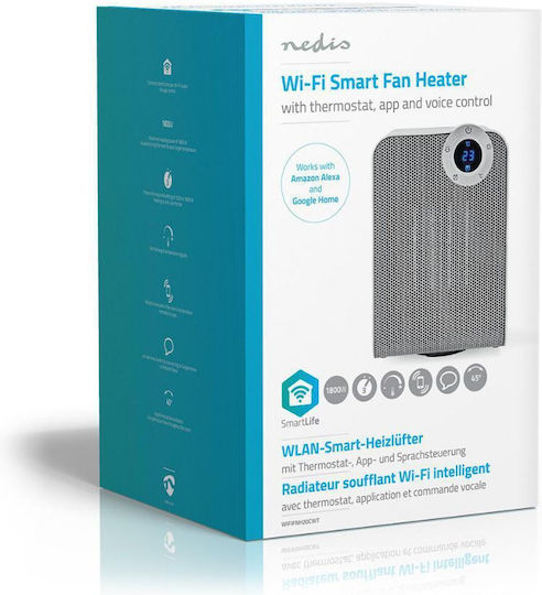 Nedis Fan Heater Room Floor 1800W