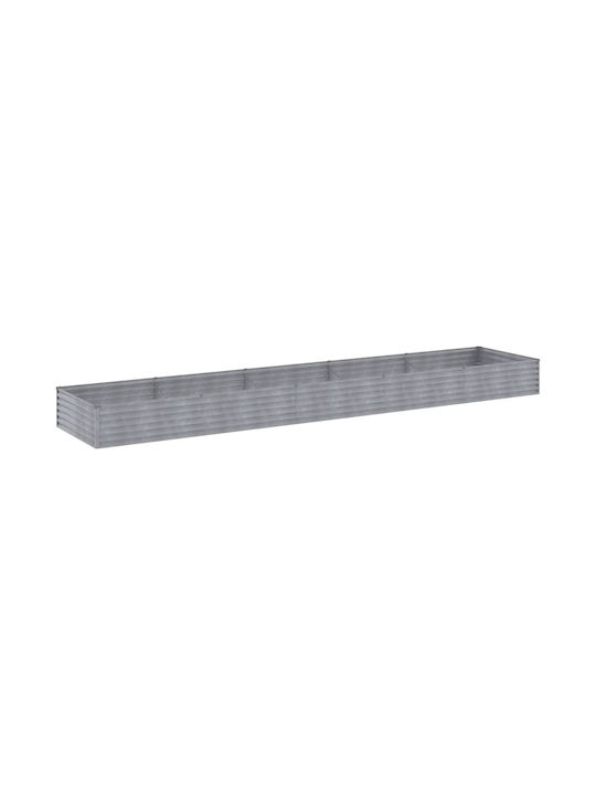 vidaXL Planter Box Metal Maro 482x100x36cm.
