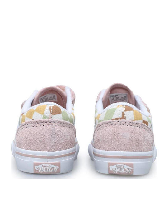 Old Skool V Kids Sneakers with Scratch Multicolour