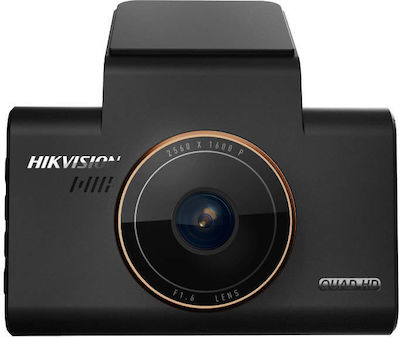 Hikvision 1600P Windshield Car DVR, 3" Display WiFi, GPS