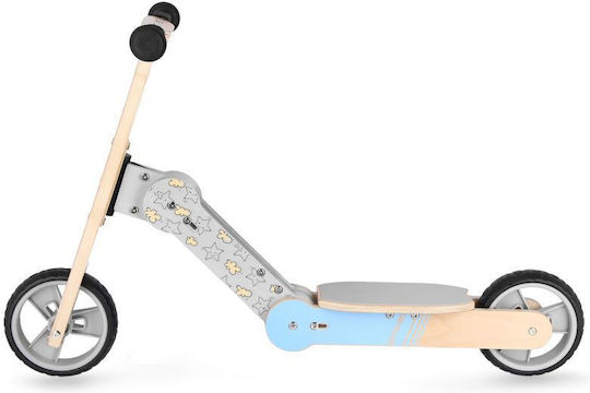 Spokey Kinderroller Klappbar Wooride 2-Rad mit Sitz Mehrfarbig