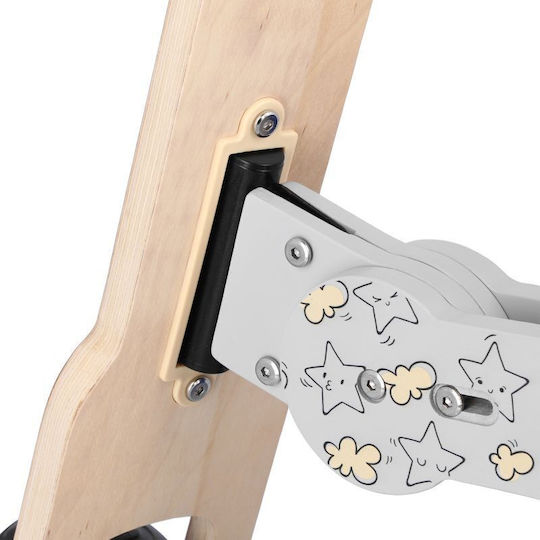 Spokey Kinderroller Klappbar Wooride 2-Rad mit Sitz Mehrfarbig