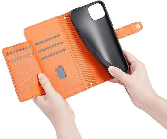 Zipper Wallet Πορτοκαλί (Realme C11 2021)