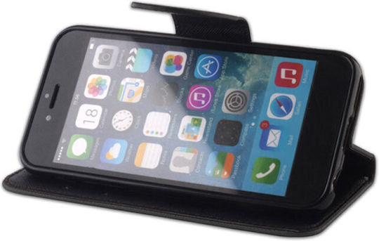Cover Wallet Σιλικόνης Μαγνητικό Μαύρο (Redmi Note 12pro 5g)