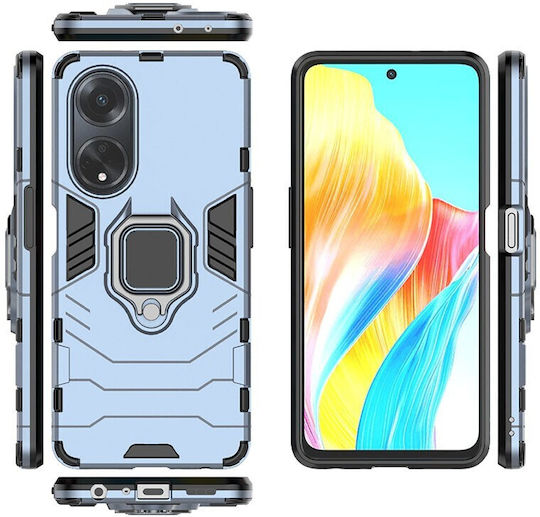 Back Cover Πλαστικό Μαγνητικό Navy Μπλε (Oppo A98)