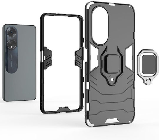 Back Cover Πλαστικό Μαγνητικό Navy Μπλε (Oppo A98)