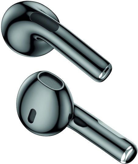 4Smarts SkyBuds Pro Bluetooth Handsfree Ακουστικά με Θήκη Φόρτισης Μαύρα