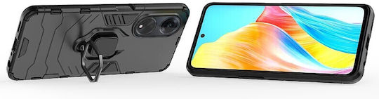 Back Cover Πλαστικό Μαγνητικό Μαύρο (Oppo A98)