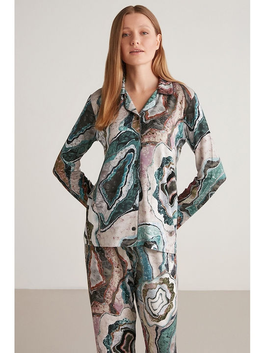 Penye Mood Winter Damen Pyjama-Set