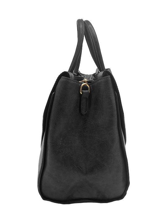 Leather Women's Bag Handbag Black