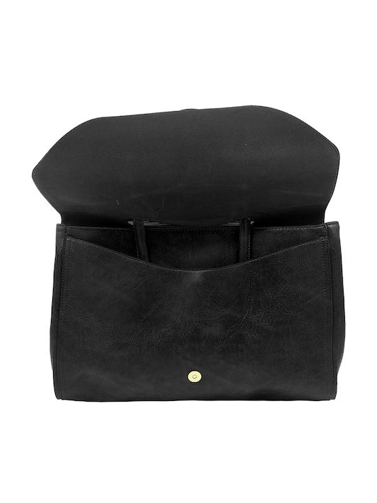 Leather Women's Bag Handbag Black