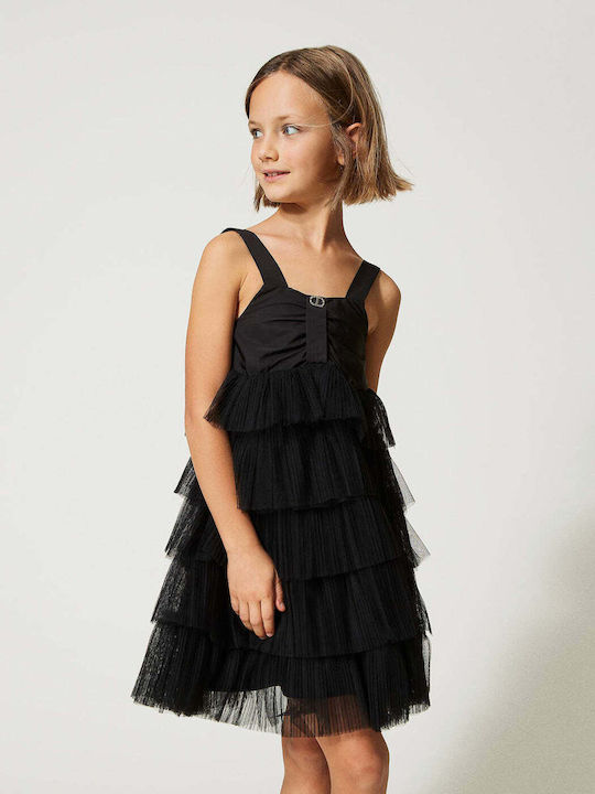 Twinset Kids Dress Tulle Green