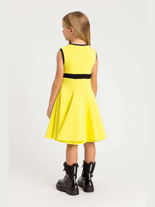 Twinset Kids Dress Yellow