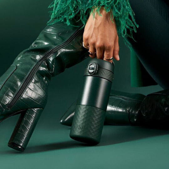 Ion8 Sticlă Termos Oțel Inoxidabil Fără BPA 360ml Verde