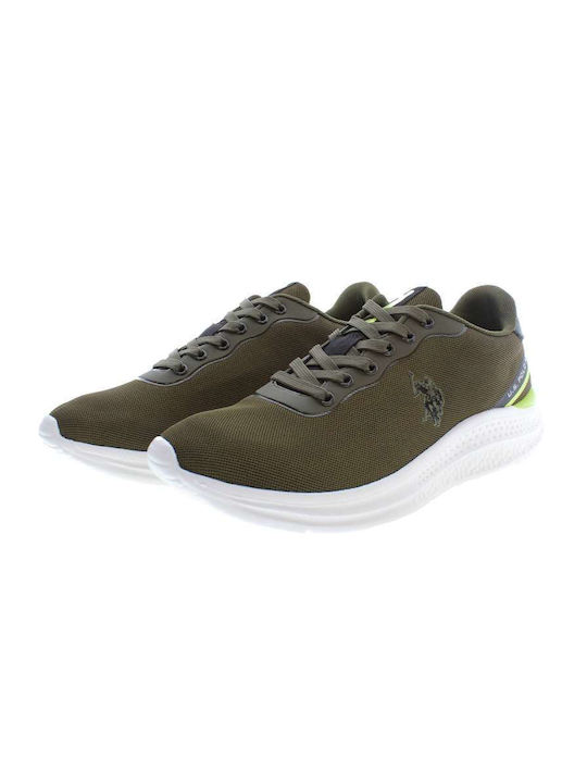 U.S. Polo Assn. Herren Sneakers Grün