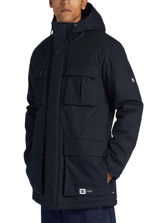 Maybury Winter Jacke Parka Schwarz