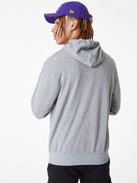 Team Script Hoody La Lakers Суитшърт с Качулка Сив