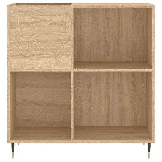 vidaXL Sonoma Oak Hi-Fi Furniture Brown 38x84.5x89cm