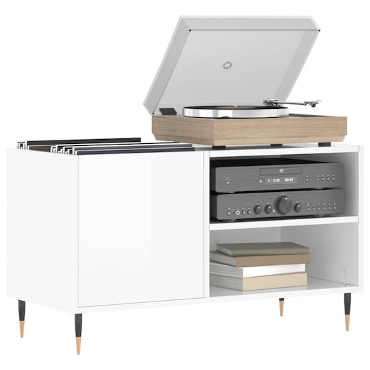 vidaXL Έπιπλο Hi-Fi Λευκό 38x85x48cm