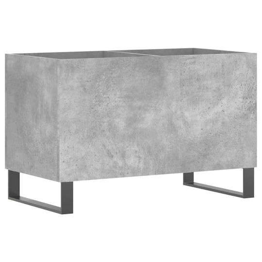 vidaXL Мебел за Hi-Fi Сив 38x74.5x48см