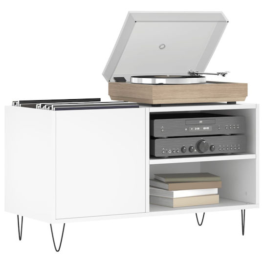 vidaXL Έπιπλο Hi-Fi Λευκό 38x85x48cm