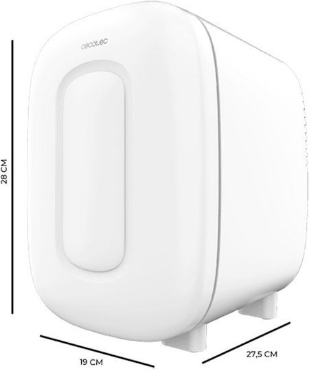 Cecotec Bora Ψυγείο Καλλυντικών 4lt με Λειτουργία Θέρμανσης Λευκό