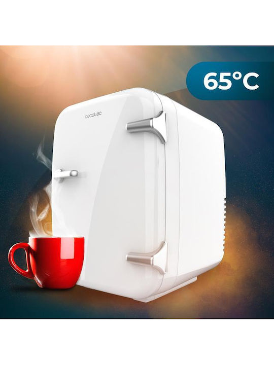 Cecotec Habana Cosmetic Refrigerator 4lt With Shelf And Heating Function White
