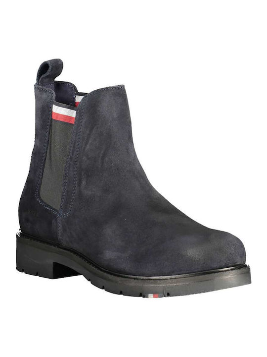 Tommy Hilfiger Men's Boots Blue