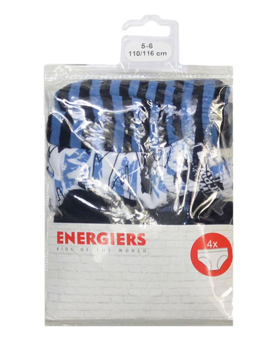 Energiers Adventure Kids' Set with Briefs Multicolored 4pcs