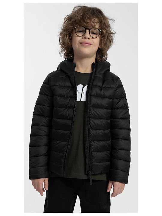 4F Kids Casual Black Jacket