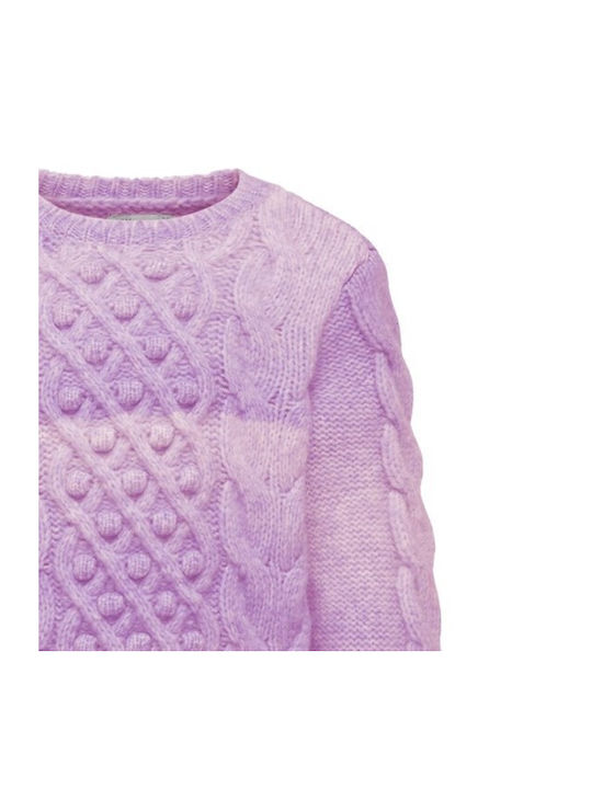 Kids Only Kinderpullover Langarm Lila