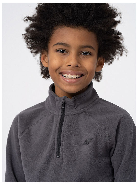 Children's Blouse Long Sleeve Gray