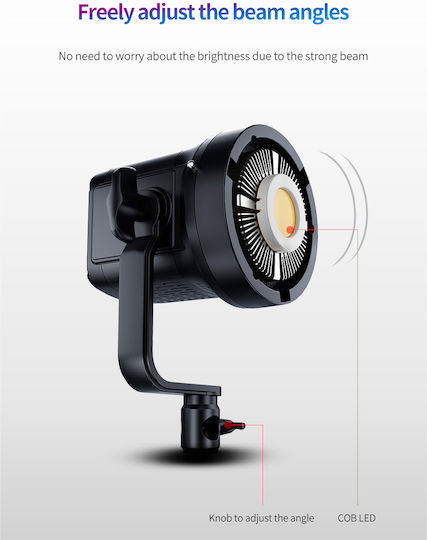 Tolifo Lumină LED 5600K 120W cu Luminozitate 10800lm